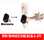 магнитна слушалка с гумено покритие